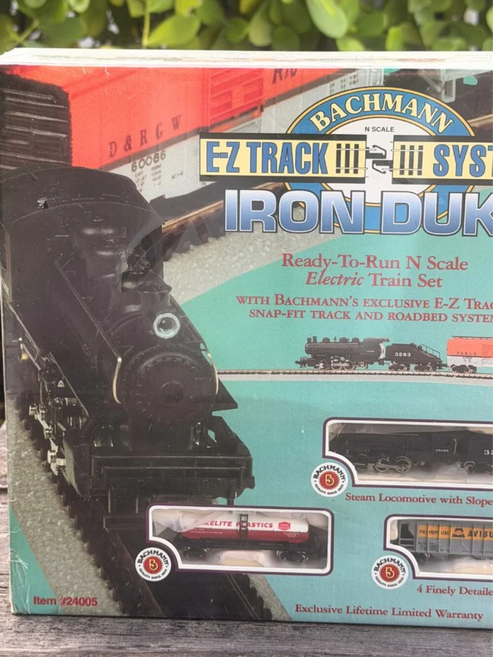 NEW Vintage 1998 Bachmann Iron Duke E-Z Track System N Scale Electric Train Set